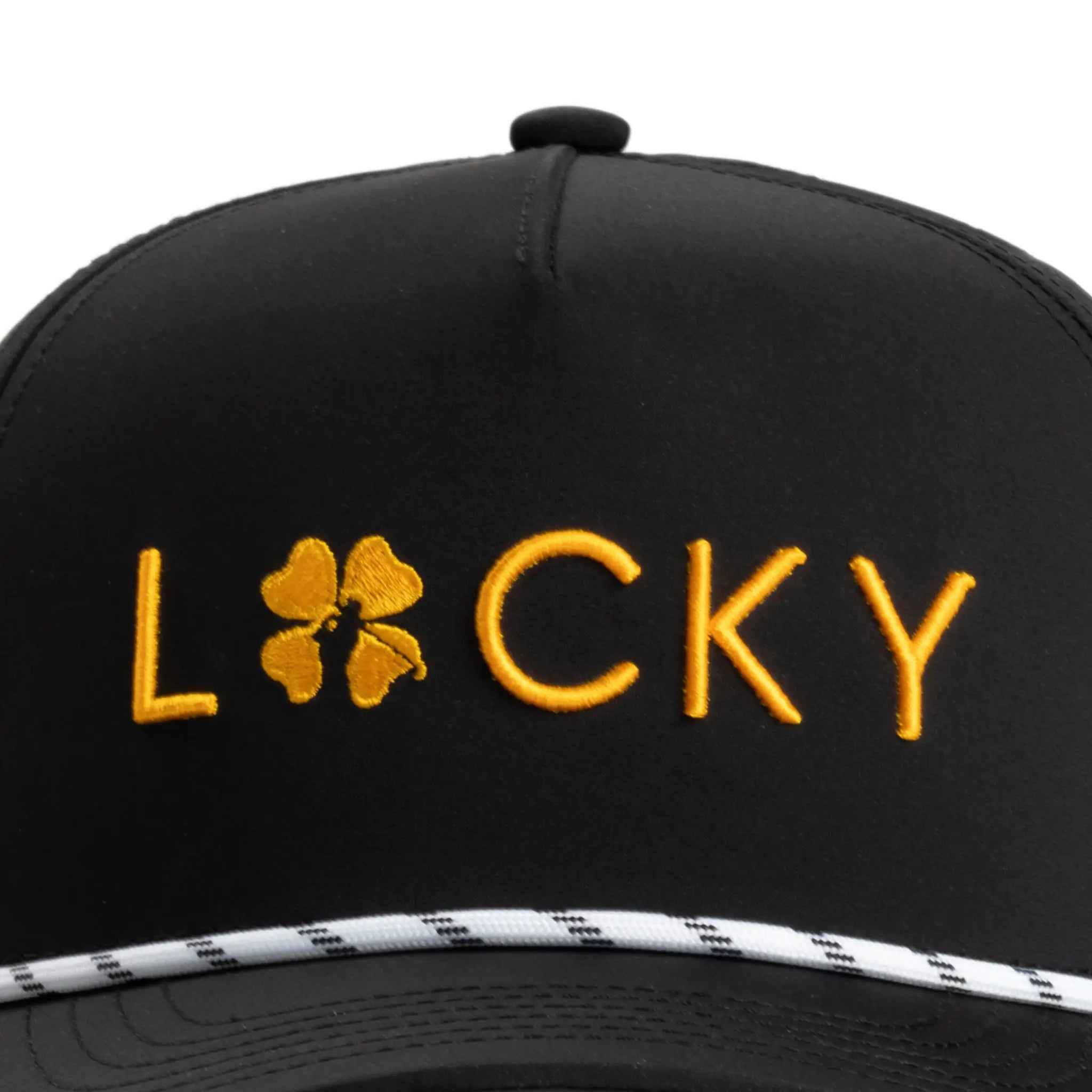 Black | Gold Classic Lucky Hat
