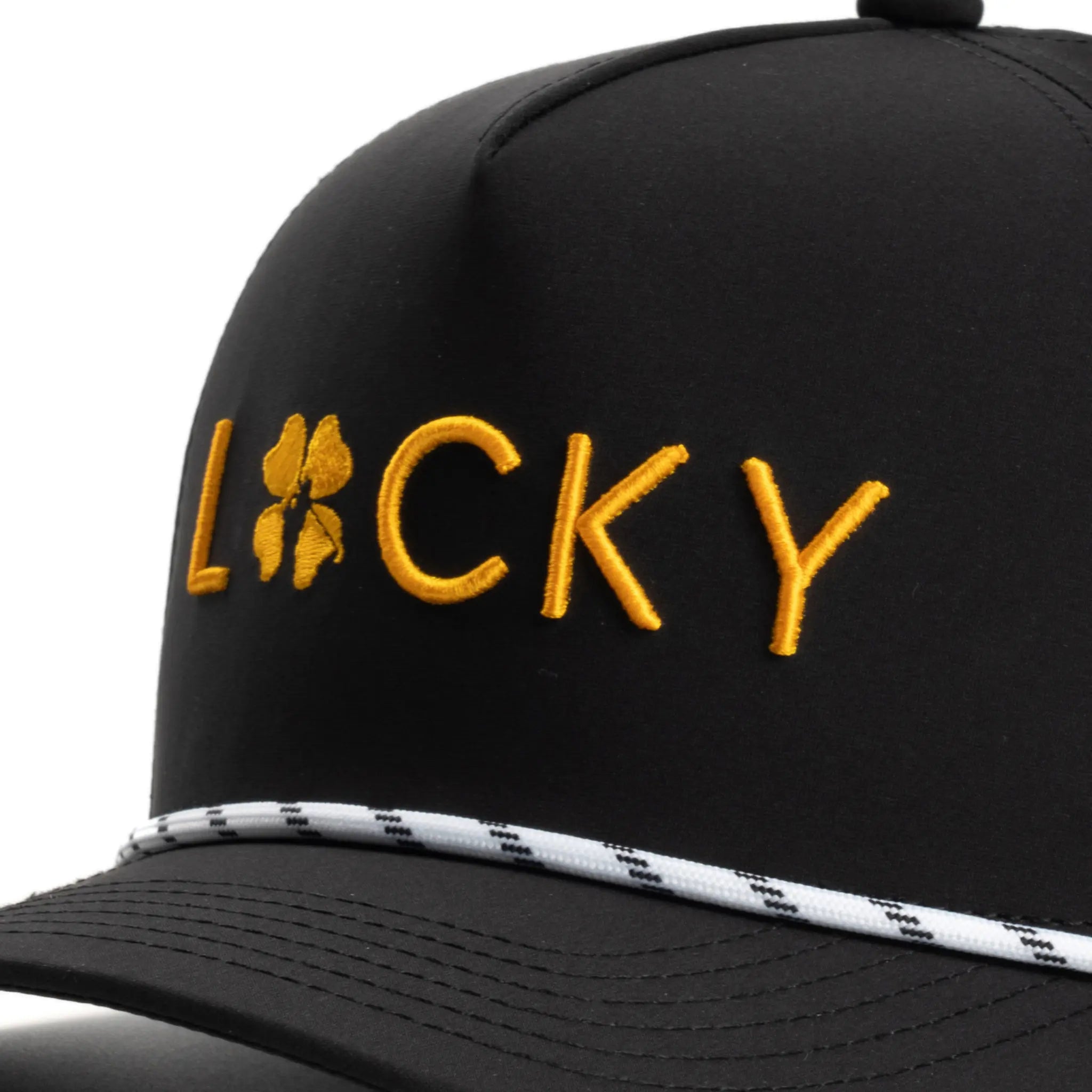 Black | Gold Classic Lucky Hat