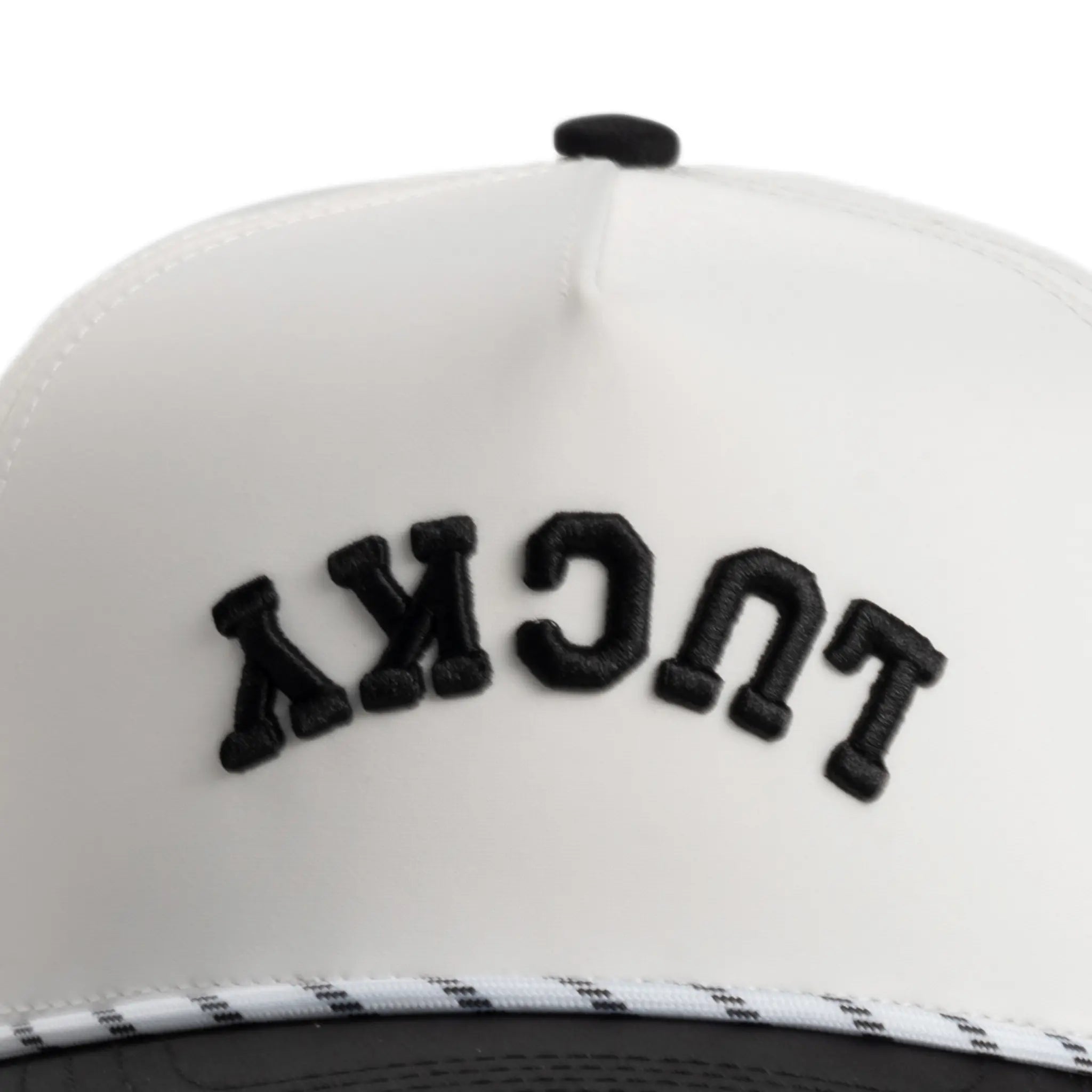White/Black Upside Down Hat