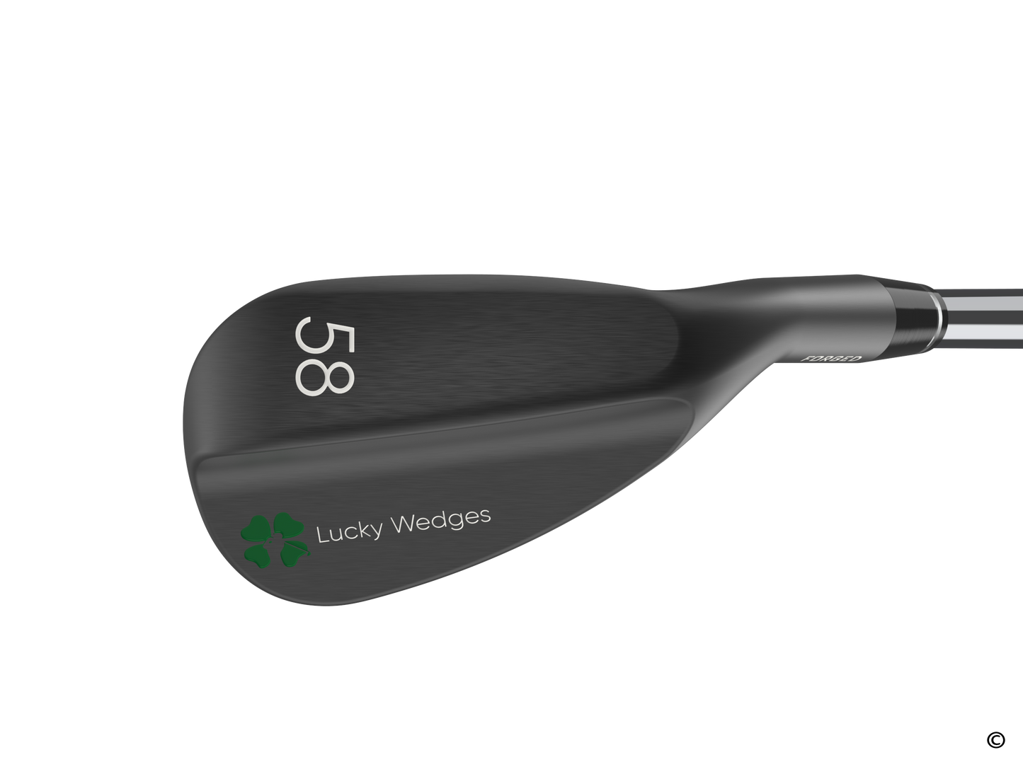 Precision Black 58 Degree Flop Wedge
