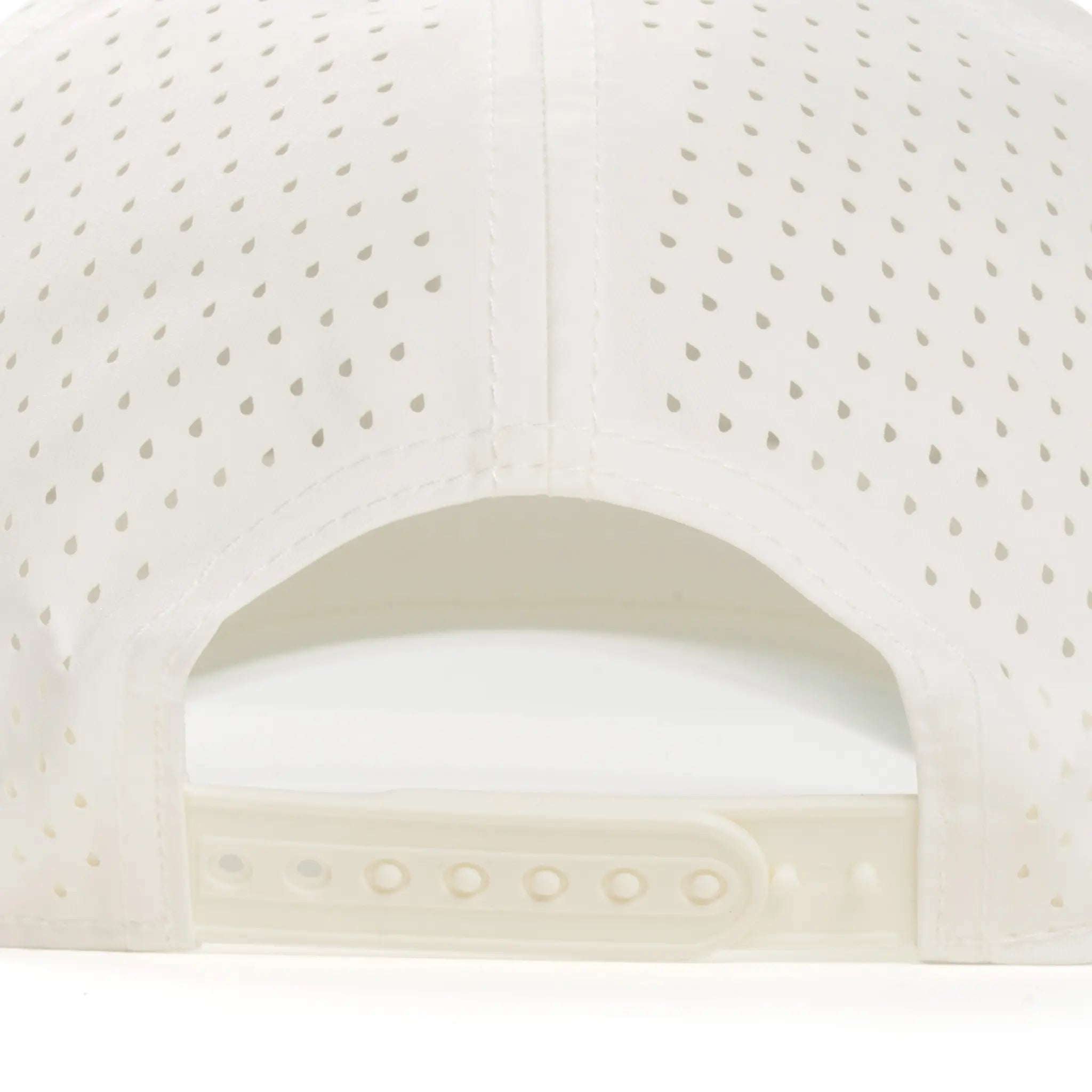 White Cursive Hat