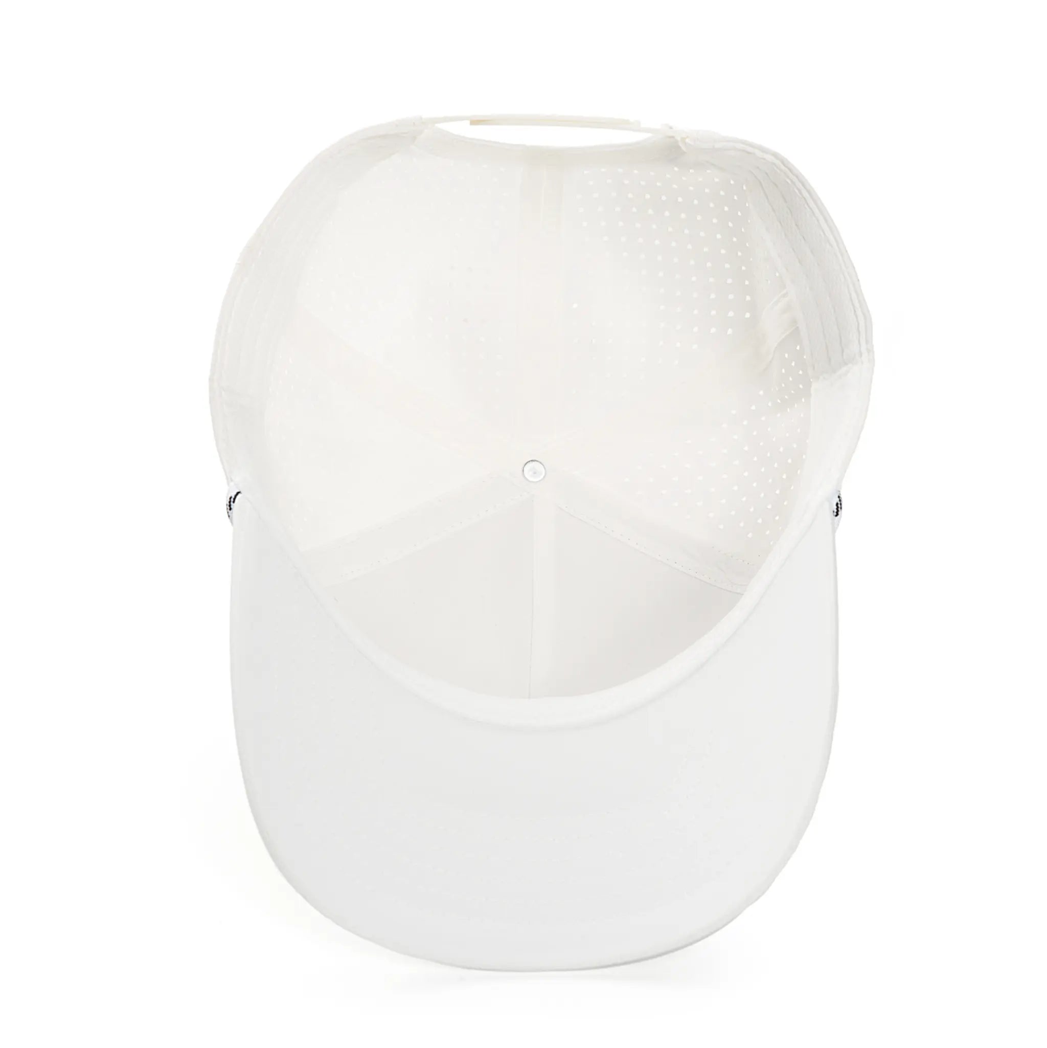 White Cursive Hat