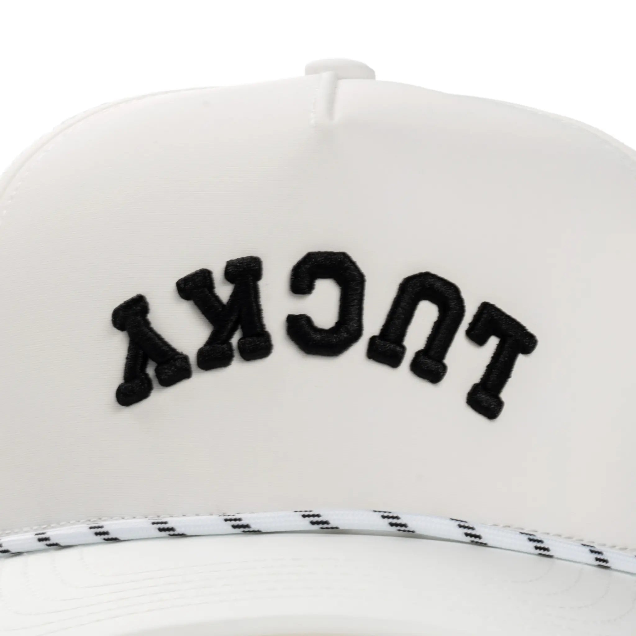 White Upside Down Hat