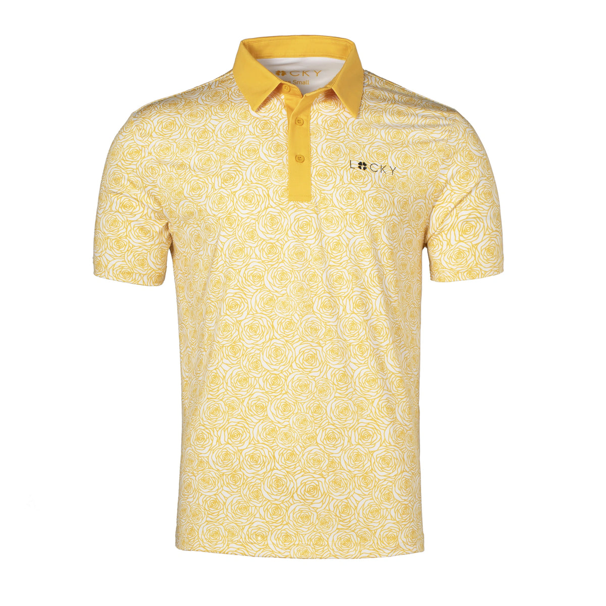 Gold Carnation polo