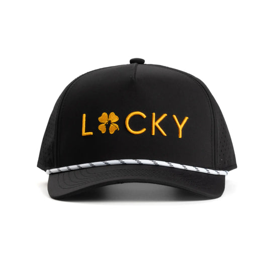 Black | Gold Classic Lucky Hat