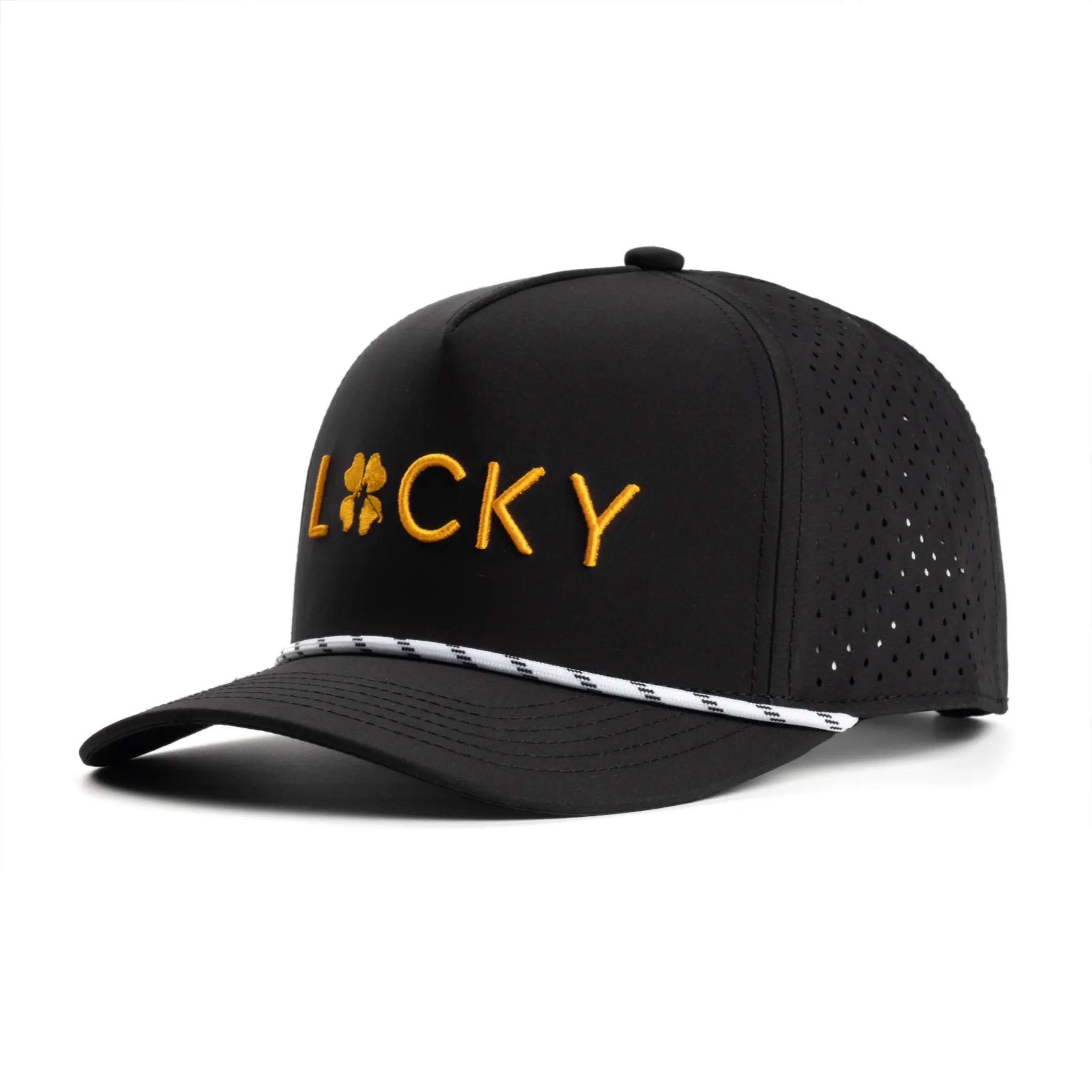 Black | Gold Classic Lucky Hat