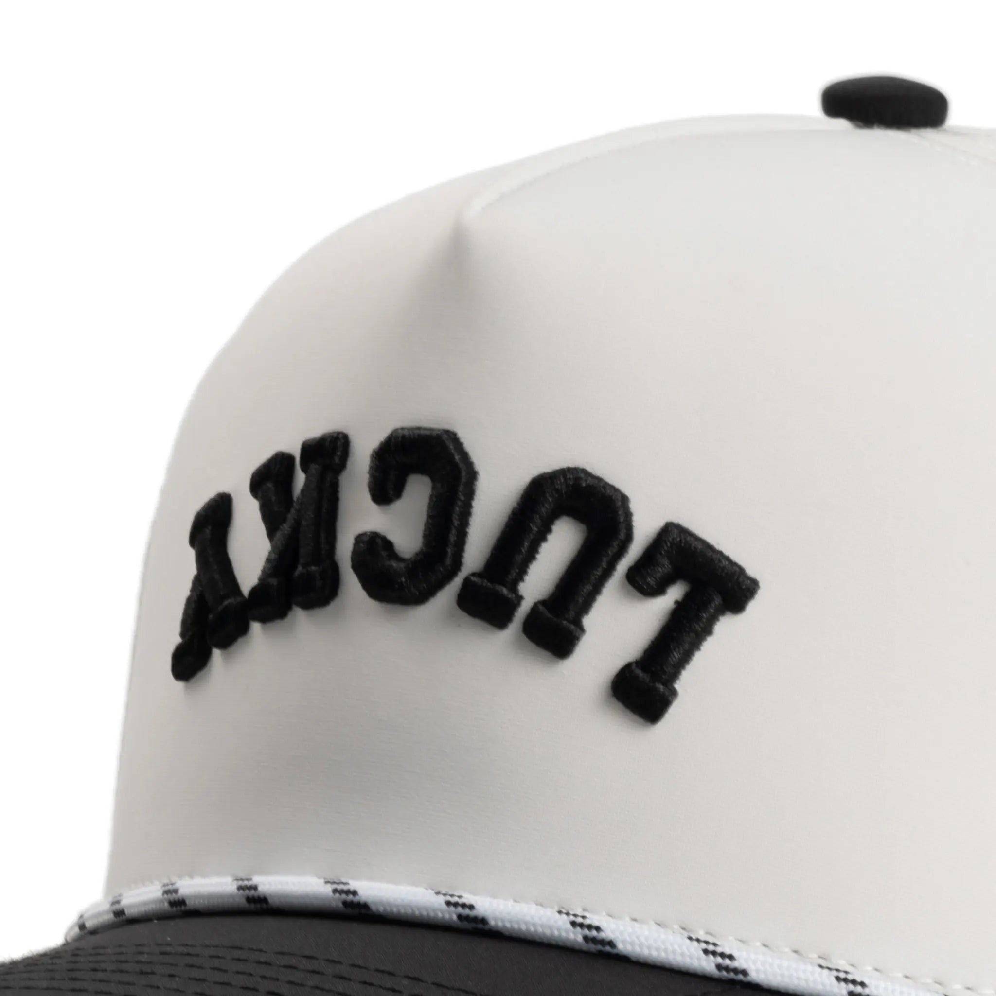 White/Black Upside Down Hat