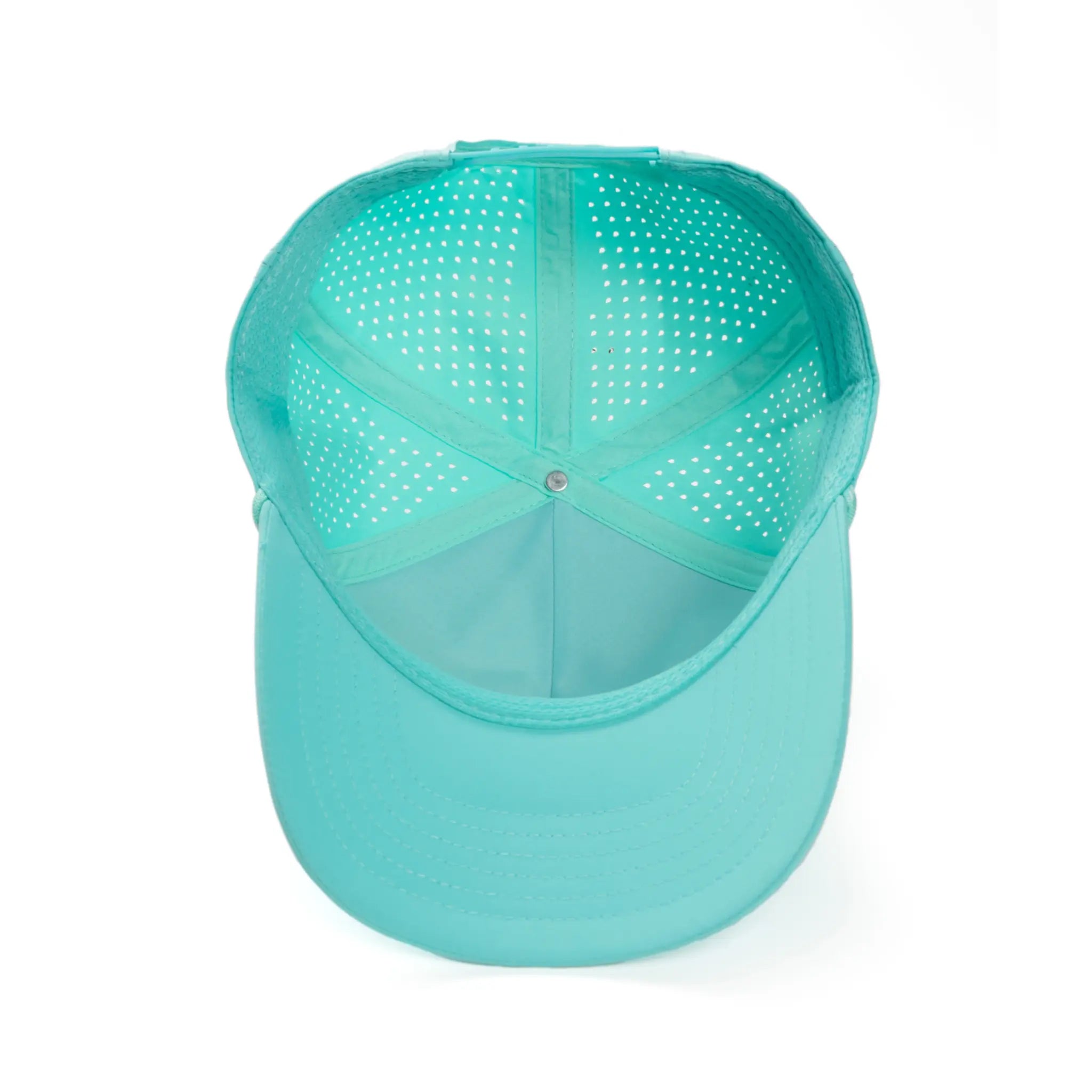 Baby Blue Monochrome Cursive Hat