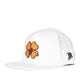 NEW White Lucky Clover Patch Hat