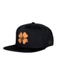 NEW Black Lucky Clover Patch Hat