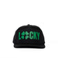 Black "LUCKY" Hat