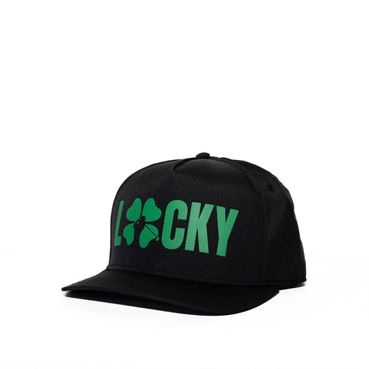 Black "LUCKY" Hat