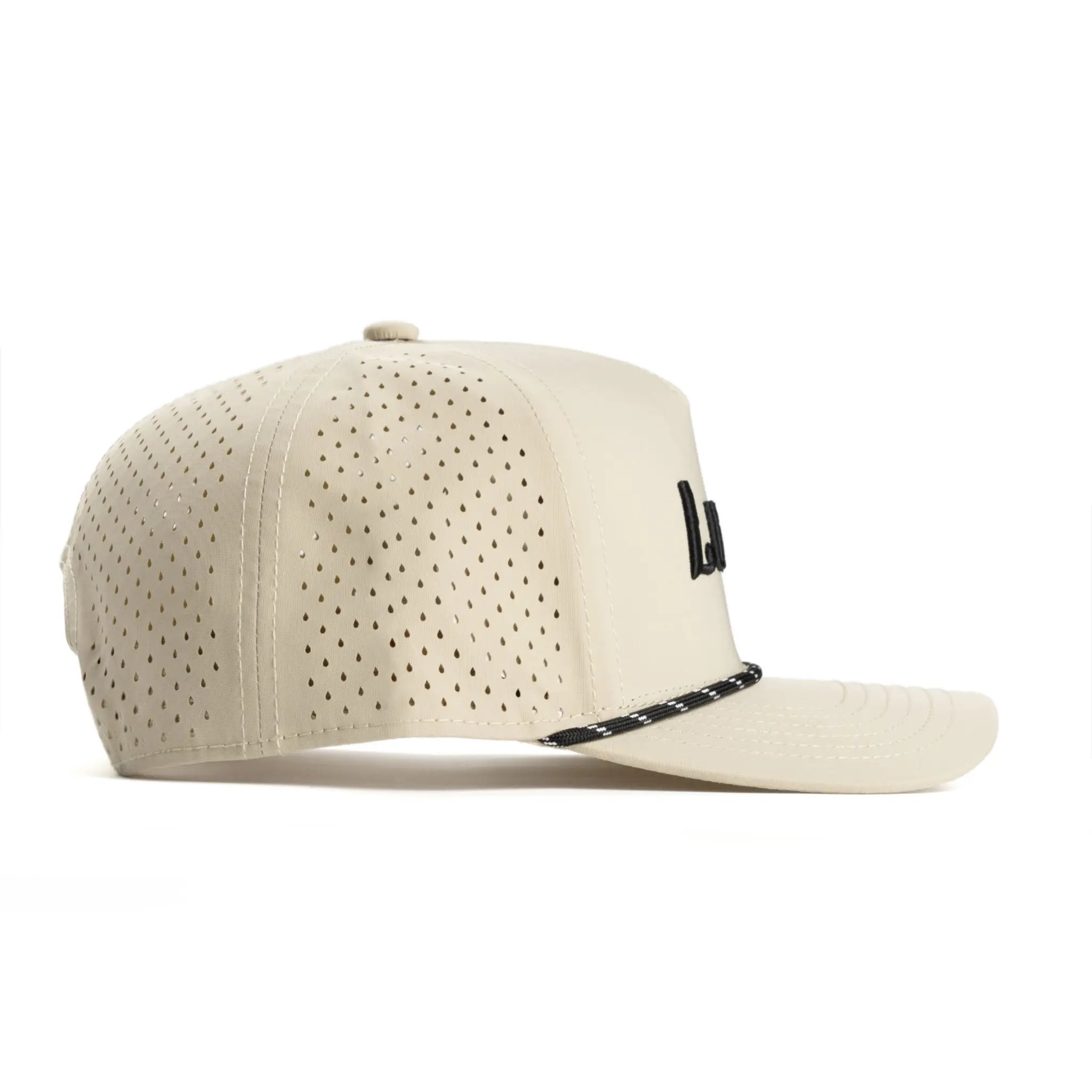 Tan Cursive Hat