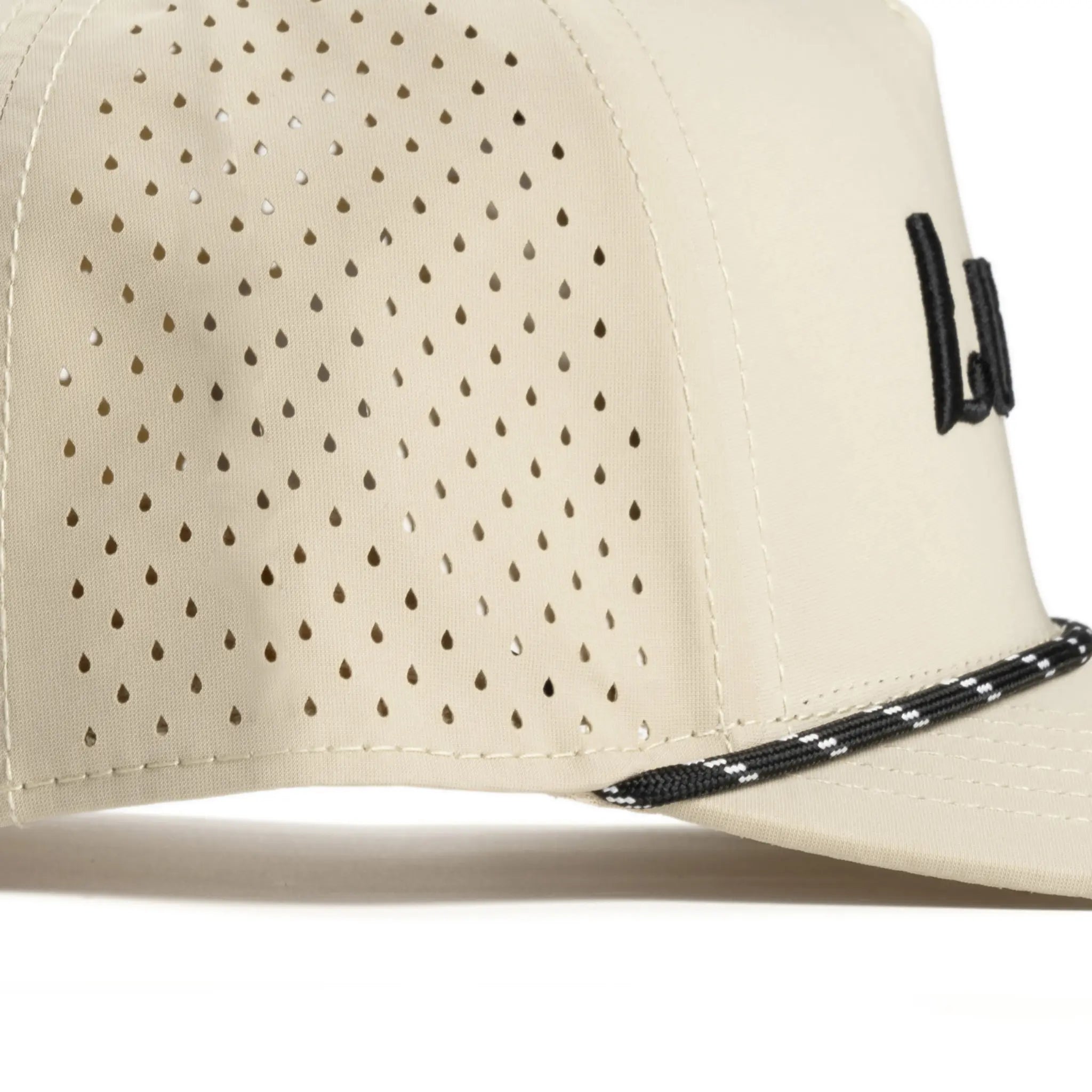 Tan Cursive Hat