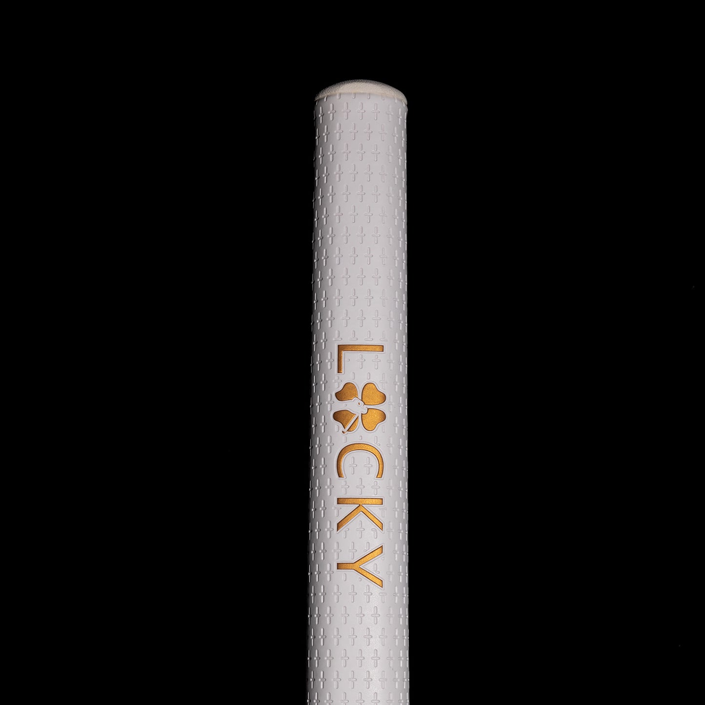 NEW Lucky Golf White/Gold Oversized Putter Grip