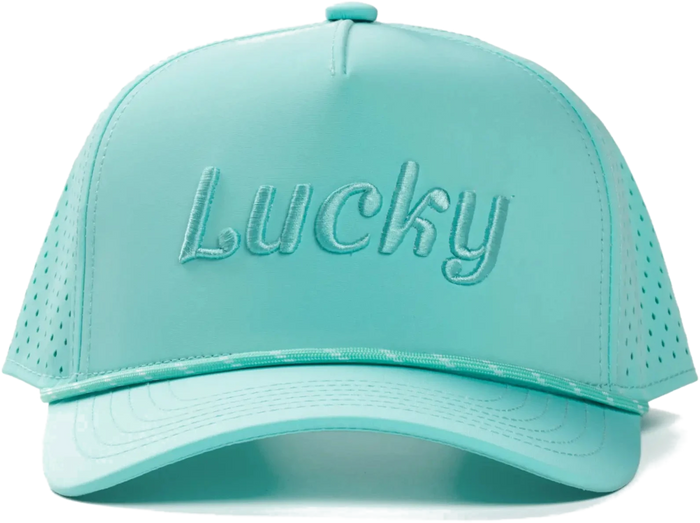 Baby Blue Monochrome Cursive Hat