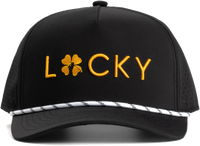 Black & Gold Classic Hat