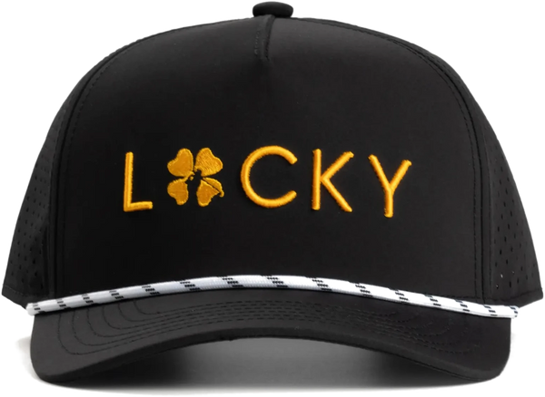 Black & Gold Classic Hat