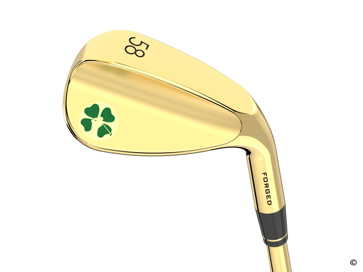 Signature Gold Flop Wedge (58)