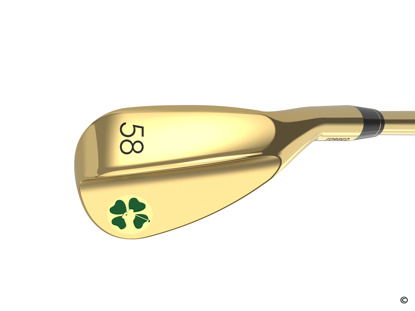 Signature Gold Flop Wedge (58)