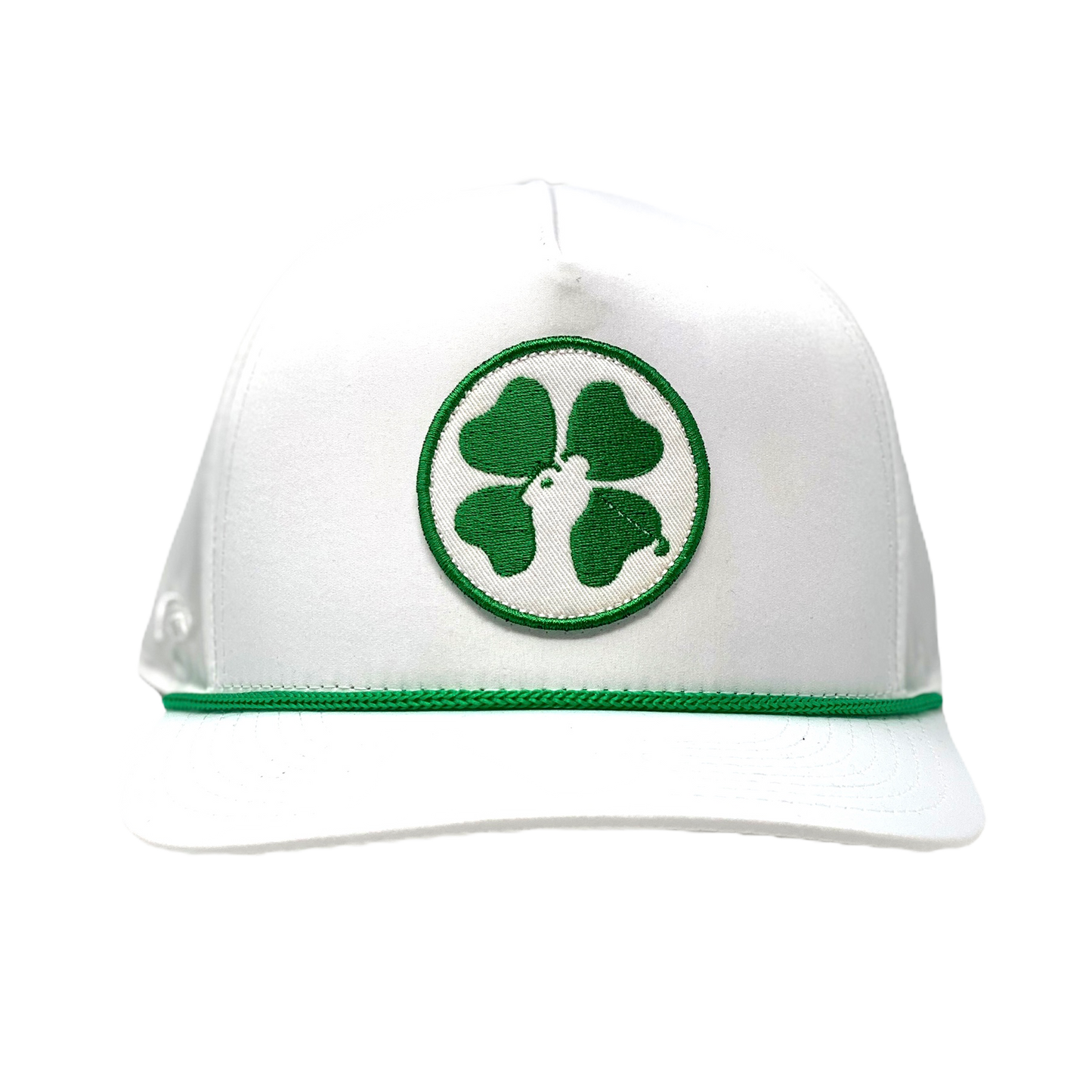 Lucky Clover Hat - White