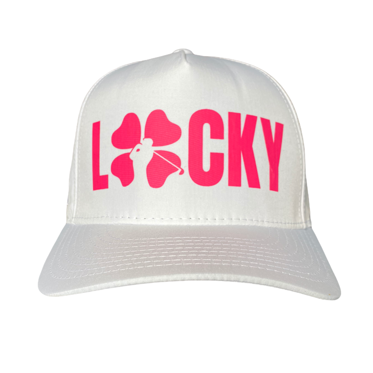 Pink "LUCKY" Hat